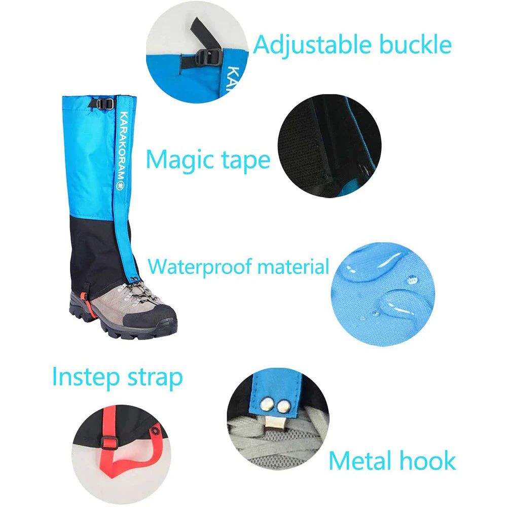 All-Terrain Waterproof Gaiters – Hike, Hunt, Climb in Comfort