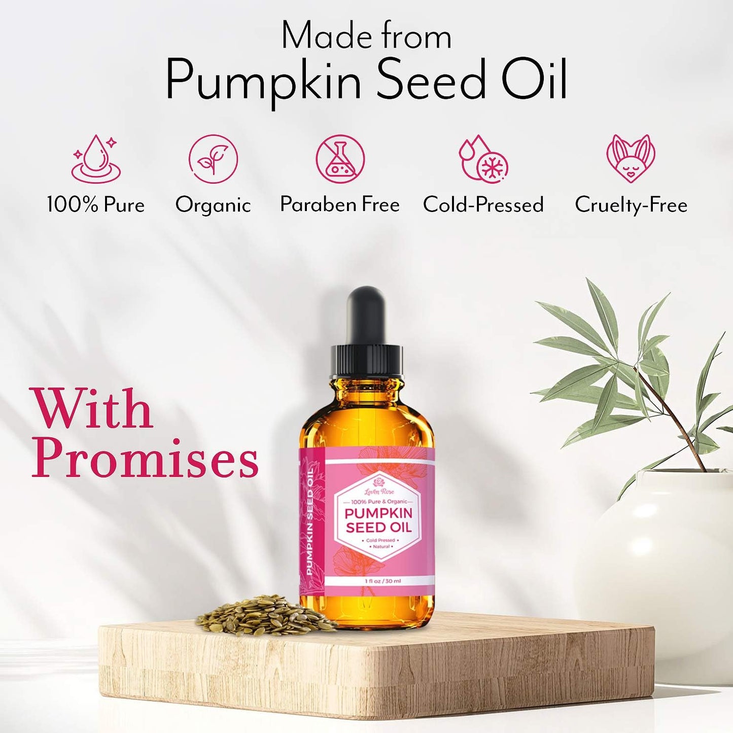 Natural Pumpkin Seed Oil for Hair Growth