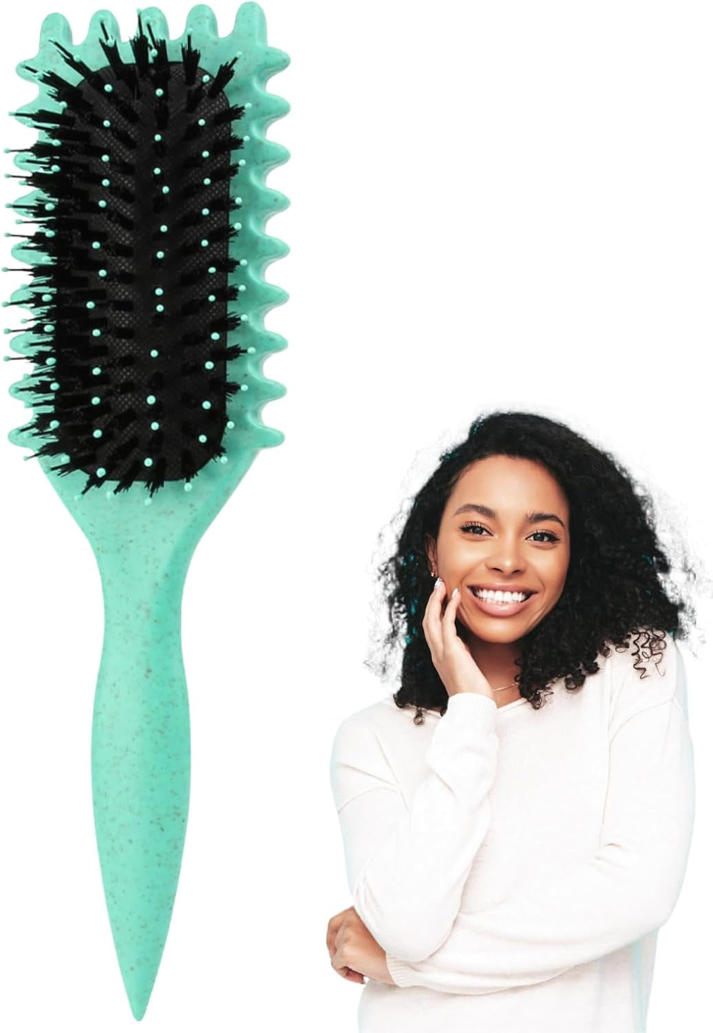 Bounce Curl Defining Brush – Detangle, Shape & Define Curls
