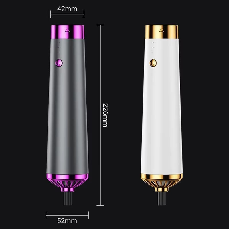 5-in-1 Hot Air Hair Brush– Dry, Curl, Straighten & Style Like a Pro