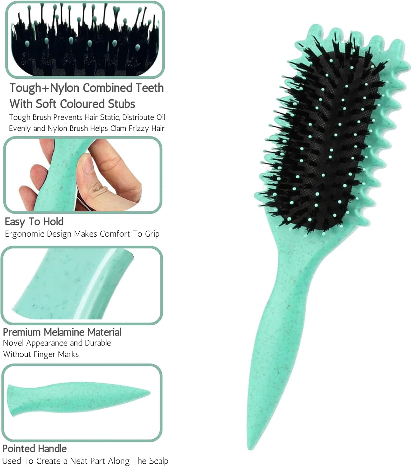 Bounce Curl Defining Brush – Detangle, Shape & Define Curls