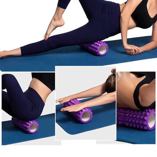 Yoga Foam Roller – Fitness, Pilates & Back Massage