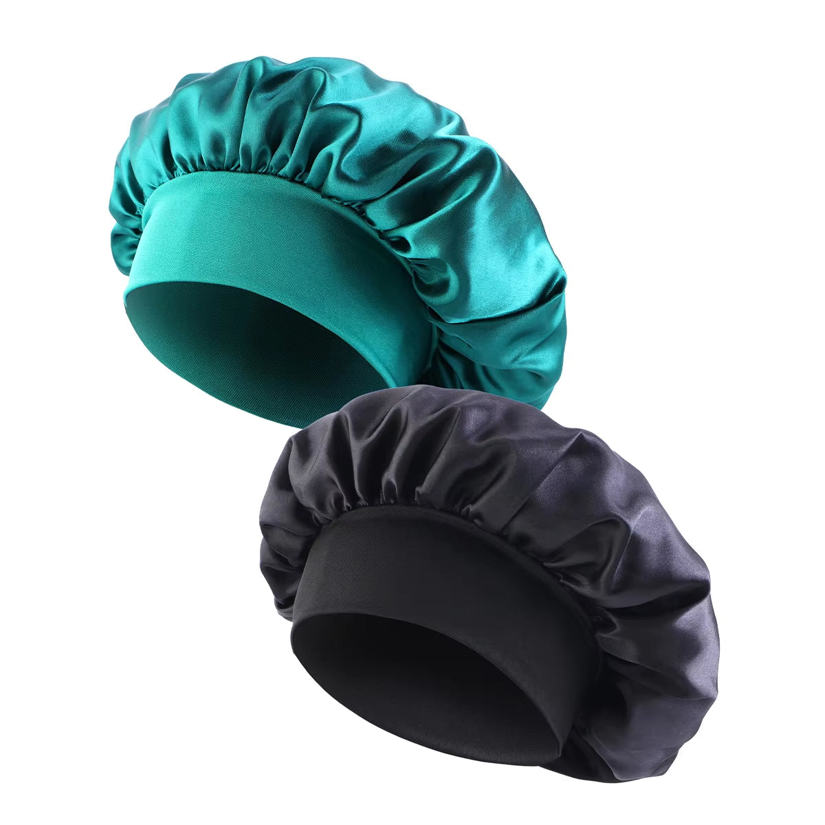 Elegant Satin Sleep Bonnet – Wide Brim & Ultimate Comfort