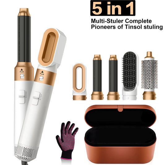 5-in-1 Hot Air Styler – Dry, Curl, Straighten & Volumize