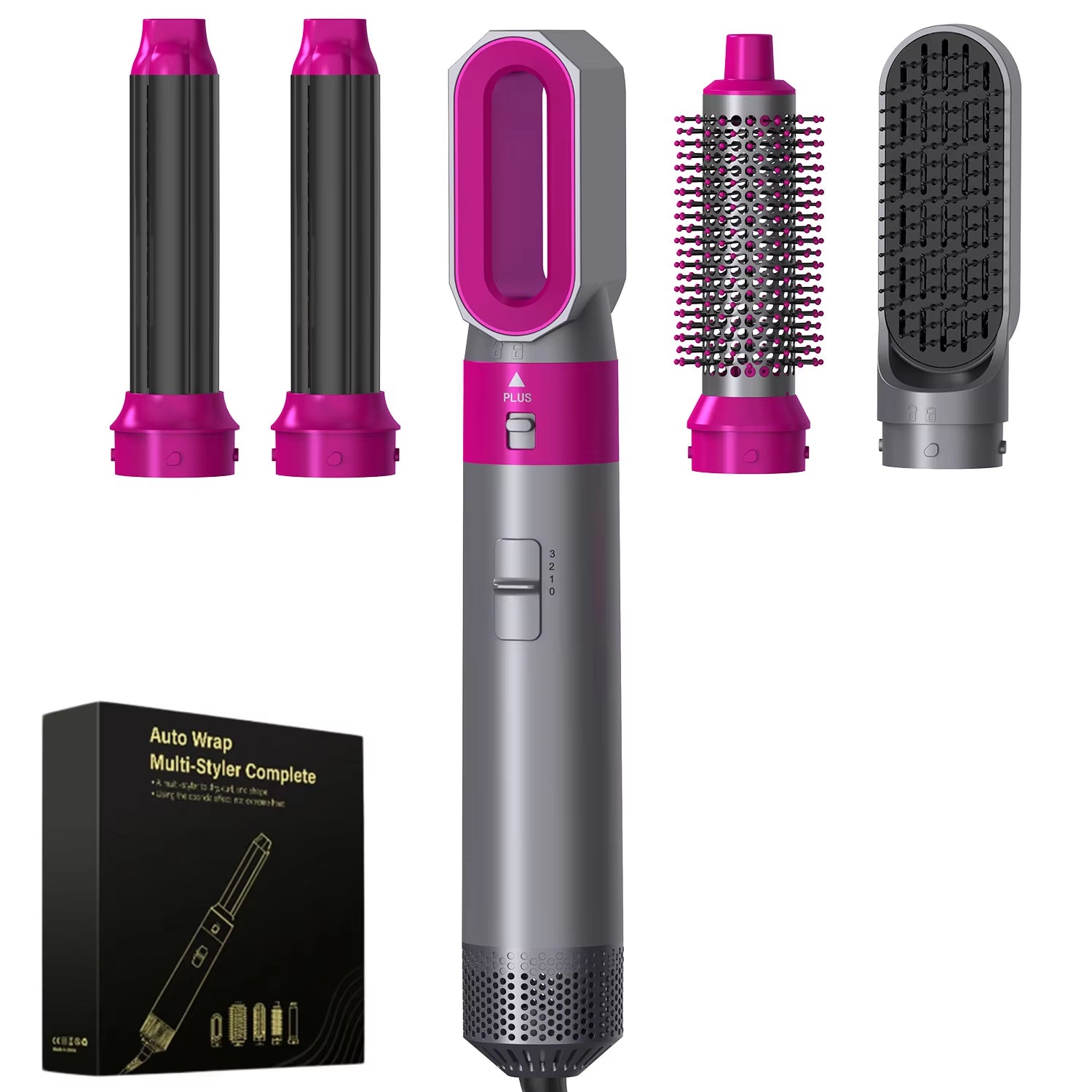 5-in-1 Hot Air Styler – Dry, Curl, Straighten & Volumize