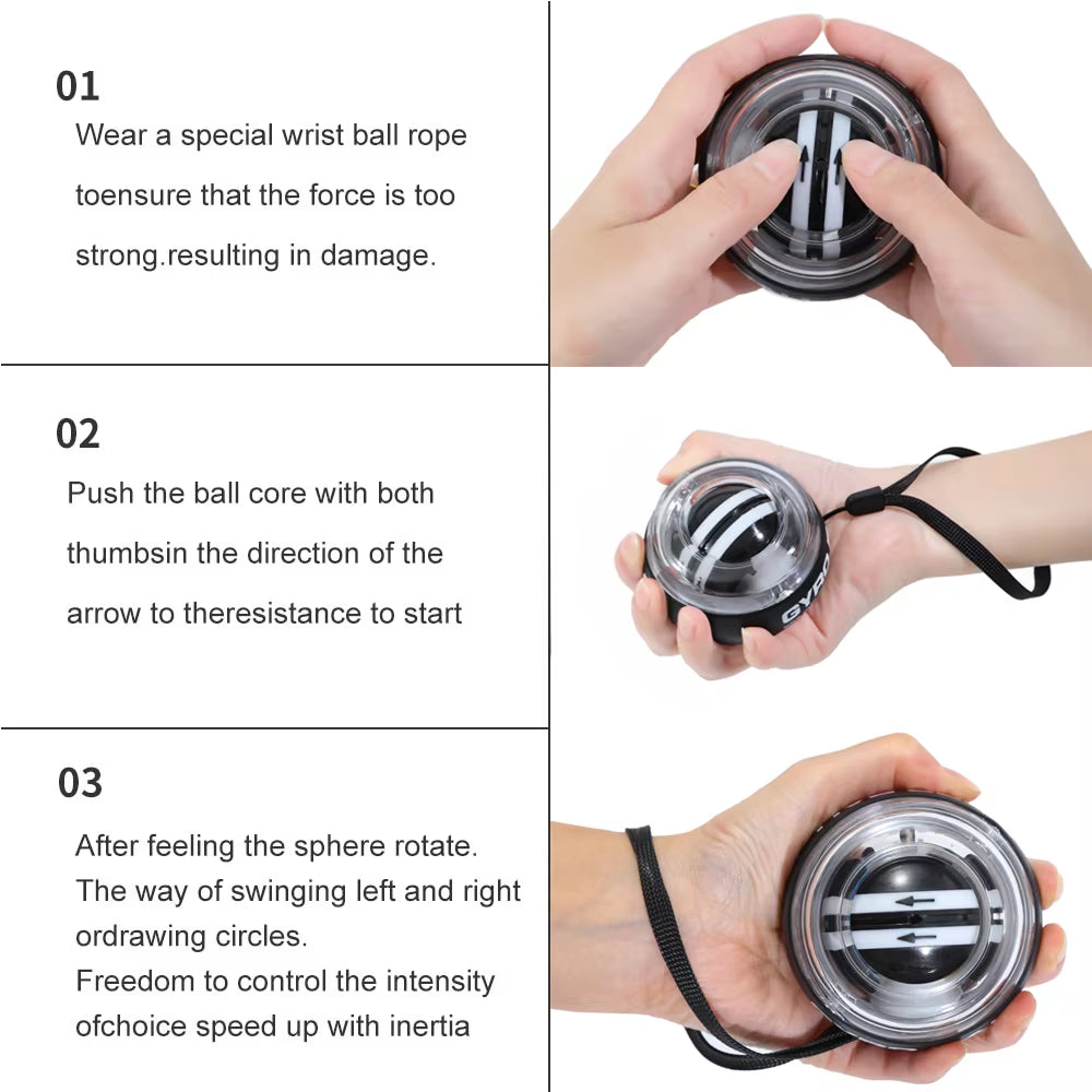 Wrist Gyro Ball – Power Up Your Grip