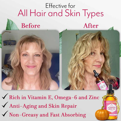 Natural Pumpkin Seed Oil for Hair Growth