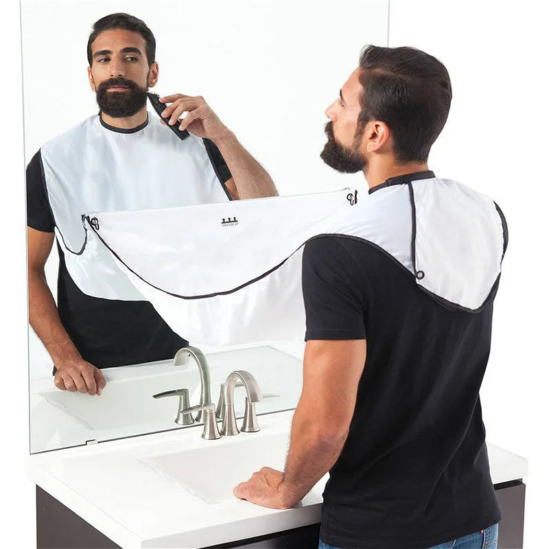 Beard Catcher Shaving Apron – No Mess, No Stress! Perfect Gift for Men