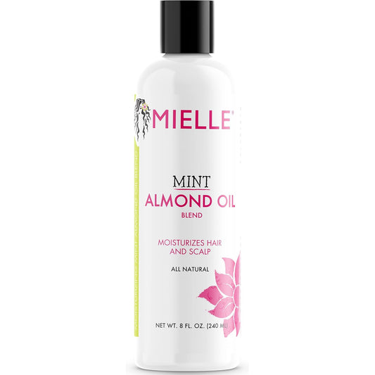Mint Almond Oil for Healthy Hair and Scalp