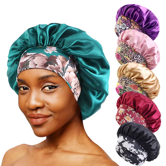 Luxury Satin Sleep Bonnet – Silky, Stylish & Protective