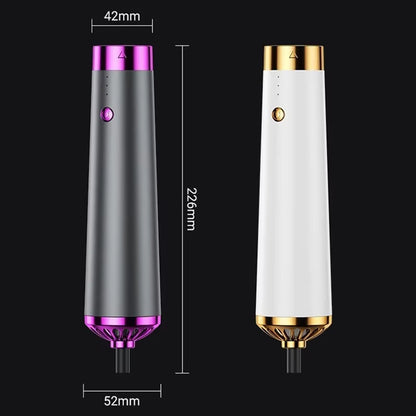 5-in-1 Hot Air Hair Brush– Dry, Curl, Straighten & Style Like a Pro