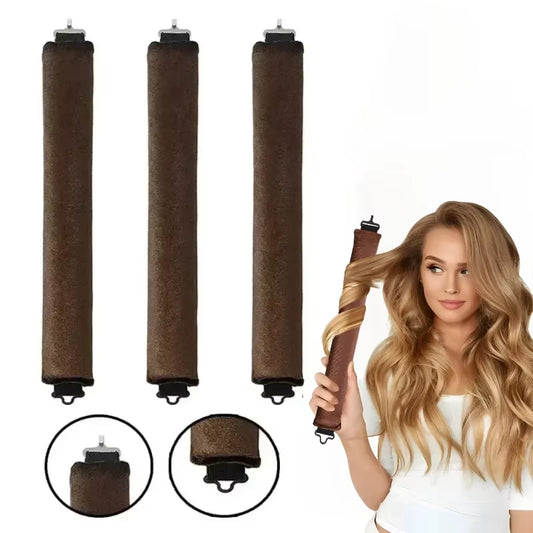 Heatless Curling Rod – Effortless, No-Heat Curls Overnight