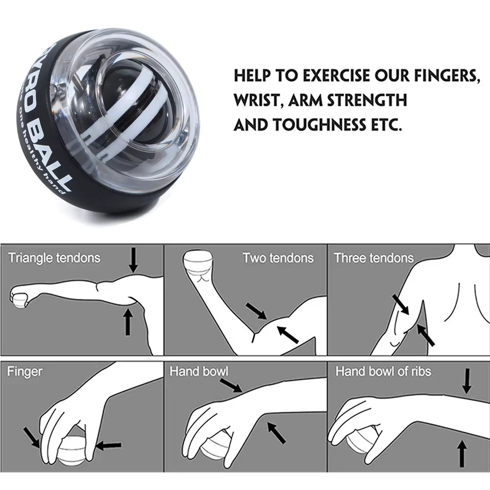 Wrist Gyro Ball – Power Up Your Grip