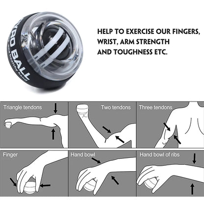 Wrist Gyro Ball – Power Up Your Grip